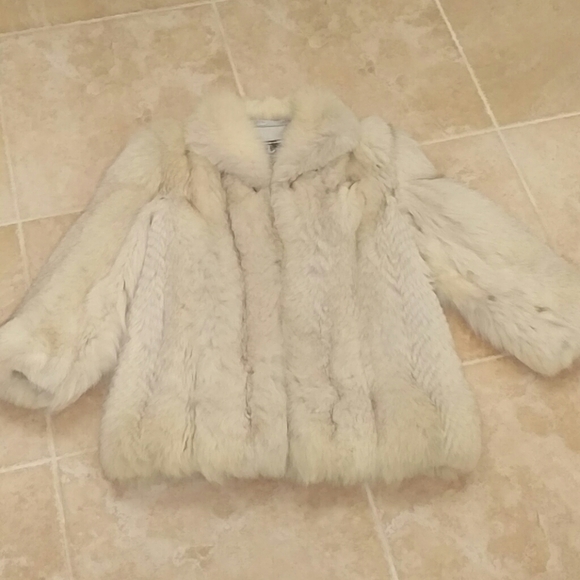 Vintage fox fur 3/4 coat - Picture 1 of 8